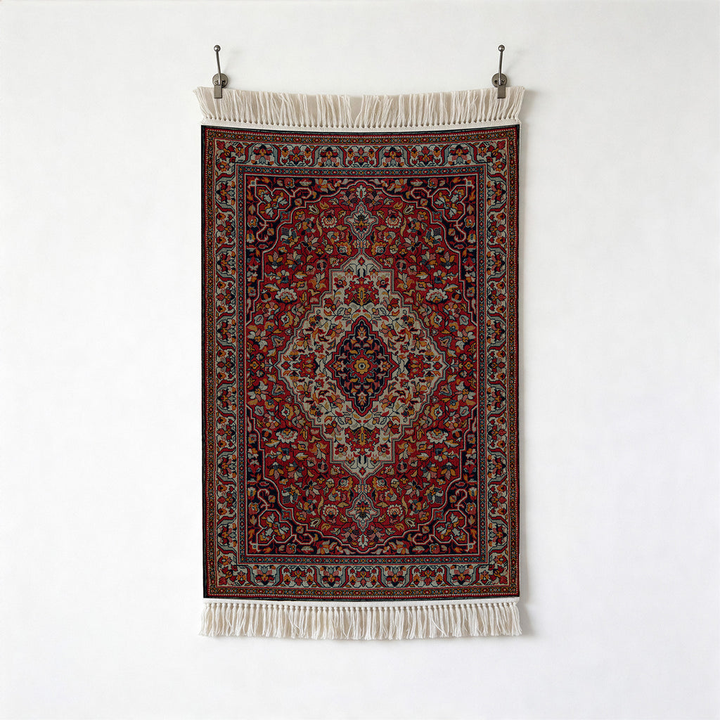 Velvet Wall Rug Design 1