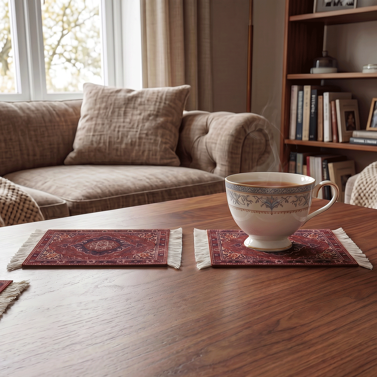 Rug Coasters 4 Pieces - 102