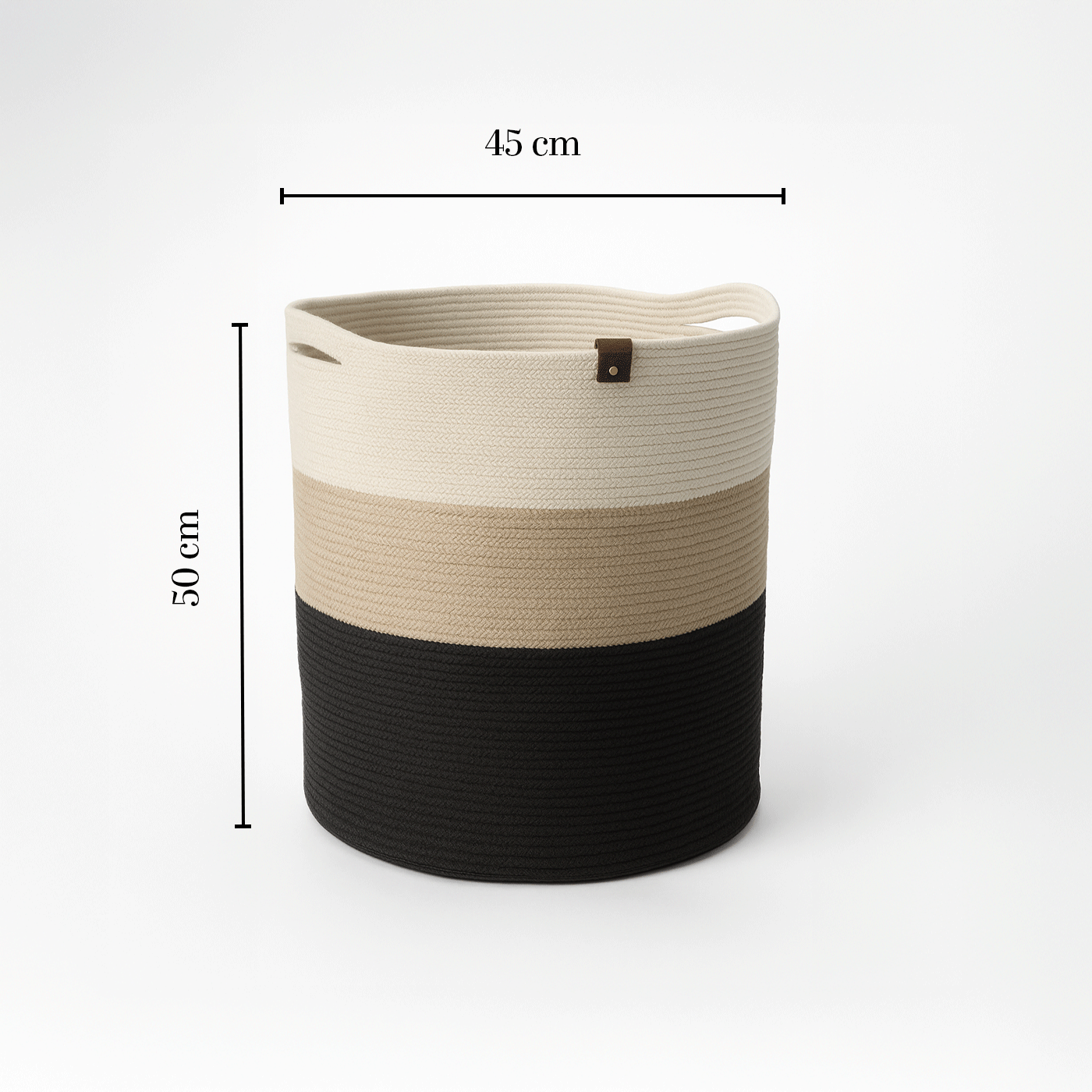 Cotton Rope Laundry Organizer Basket - XL