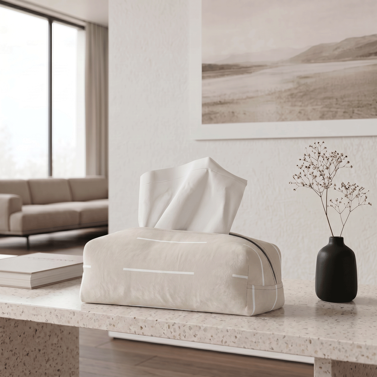 Flow Tissue Box
