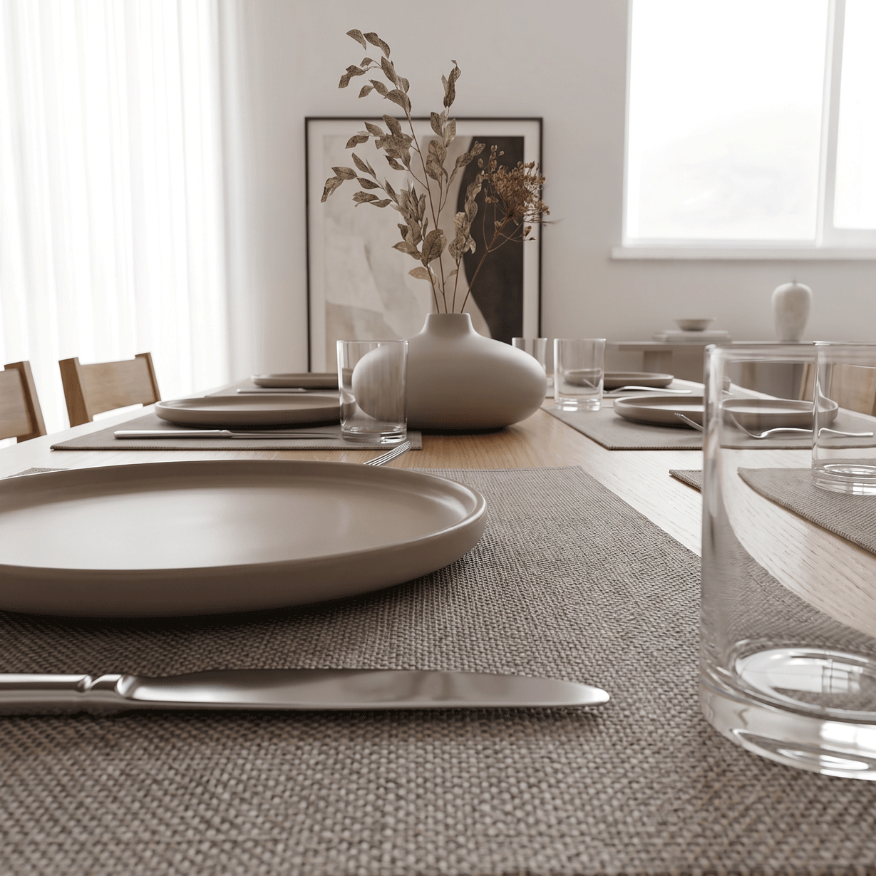Linen Placemats 6 Pieces