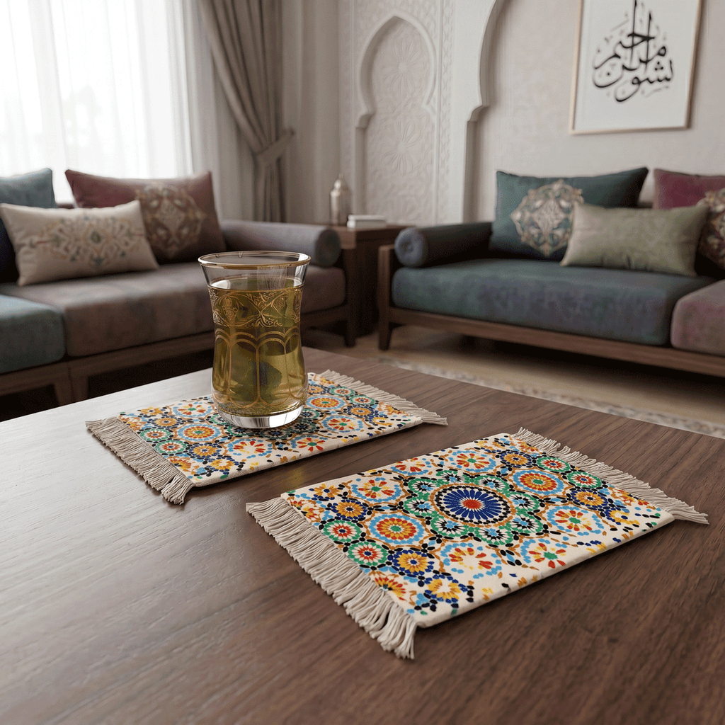Rug Coasters 4 Pieces - Sorror