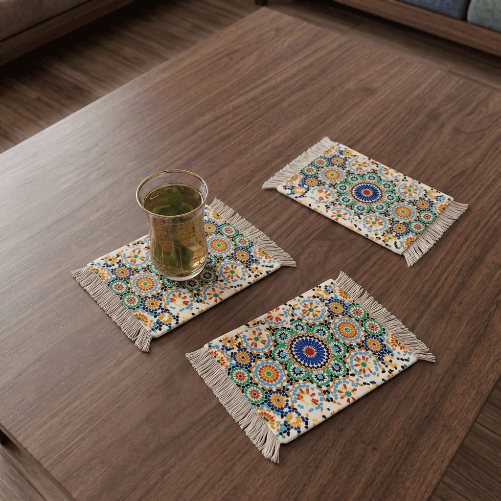Rug Coasters 4 Pieces - Sorror