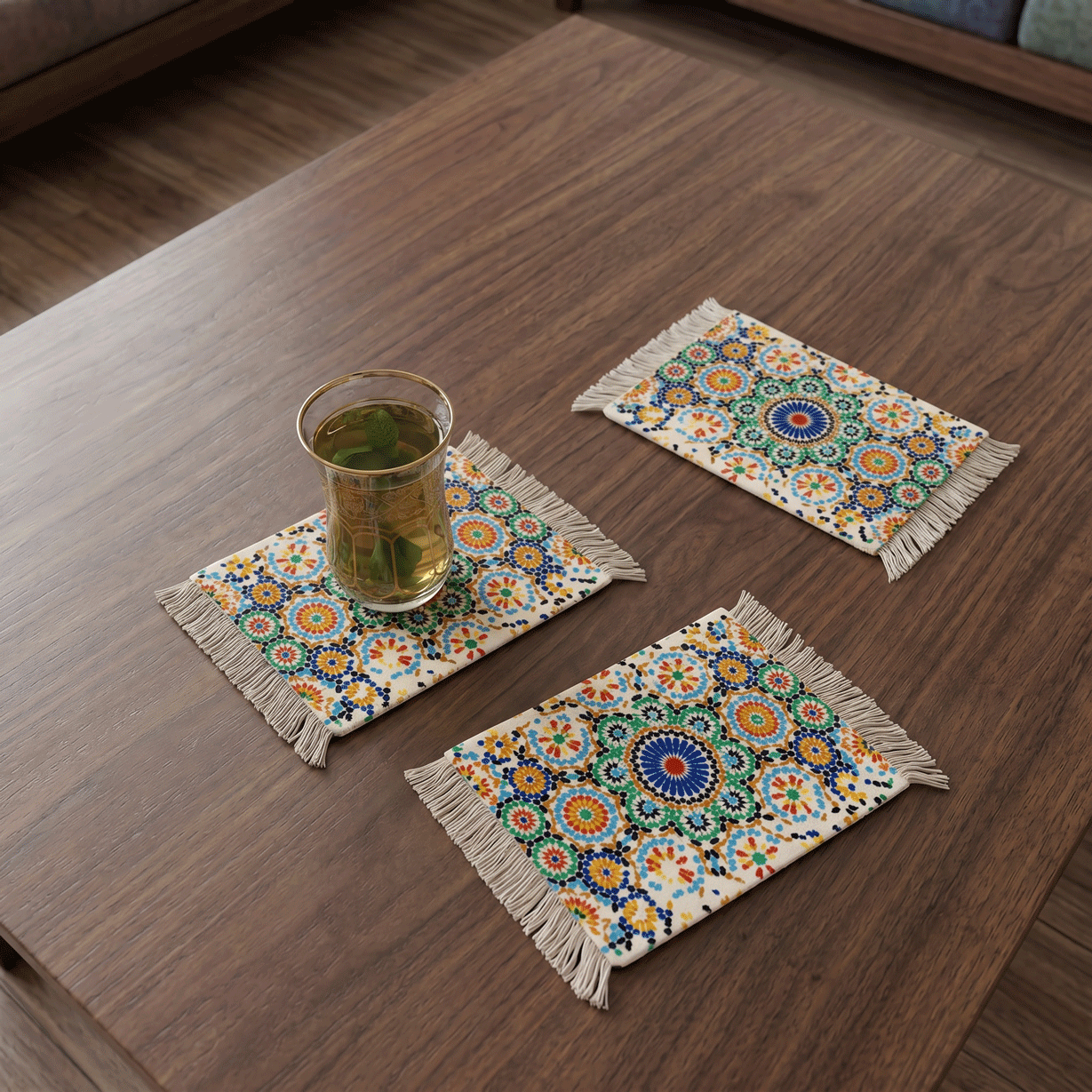 Rug Coasters 4 Pieces - Sorror
