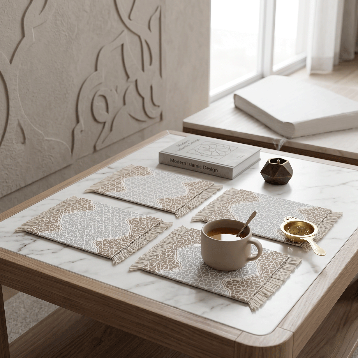 Rug Coasters 4 Pieces - Maqam