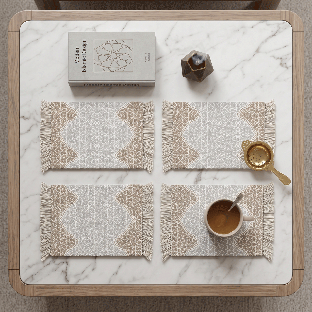 Rug Coasters 4 Pieces - Maqam