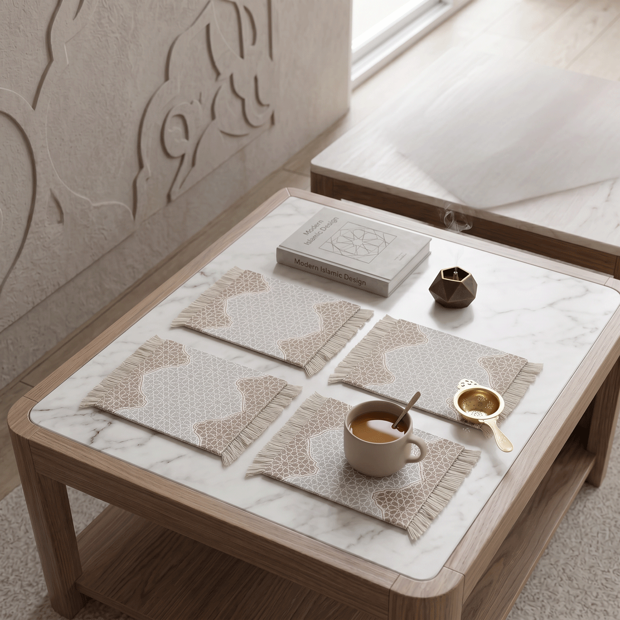 Rug Coasters 4 Pieces - Maqam
