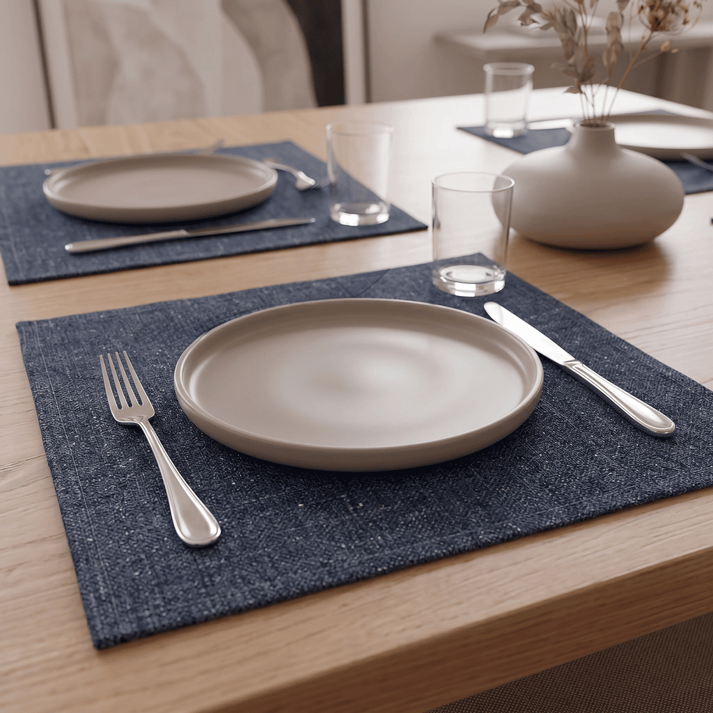 Linen Placemats 6 Pieces