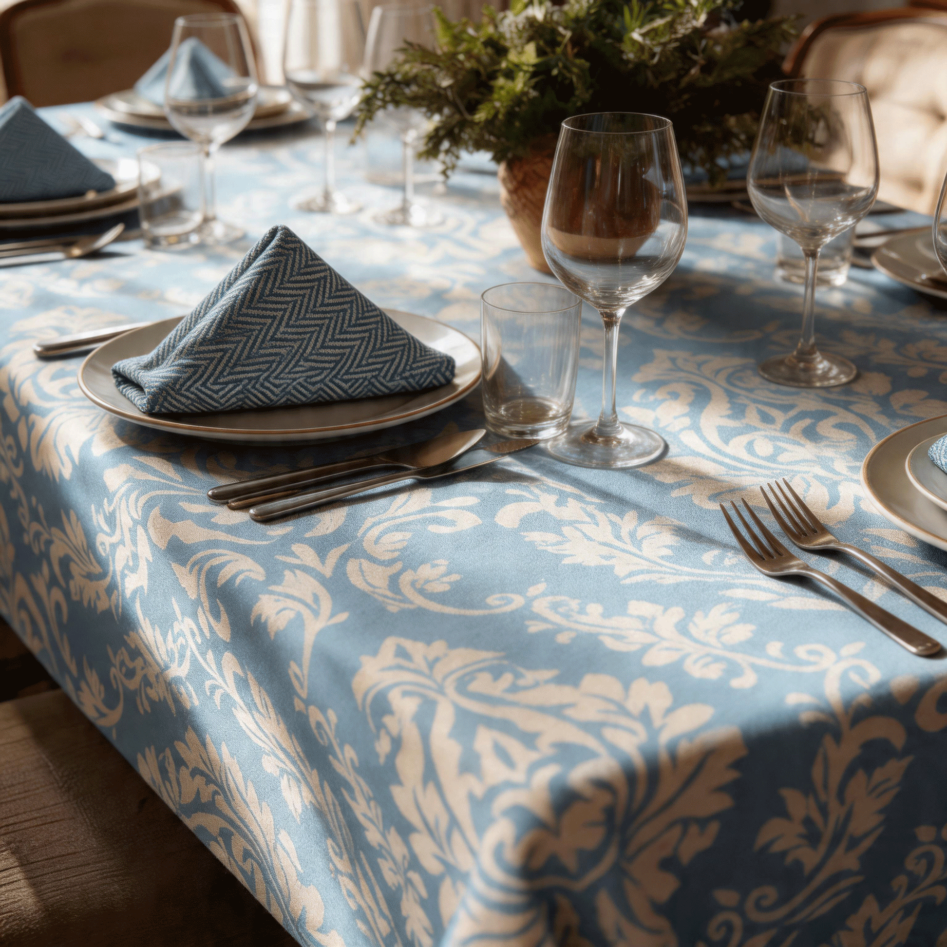 Grace Satin Tablecloth