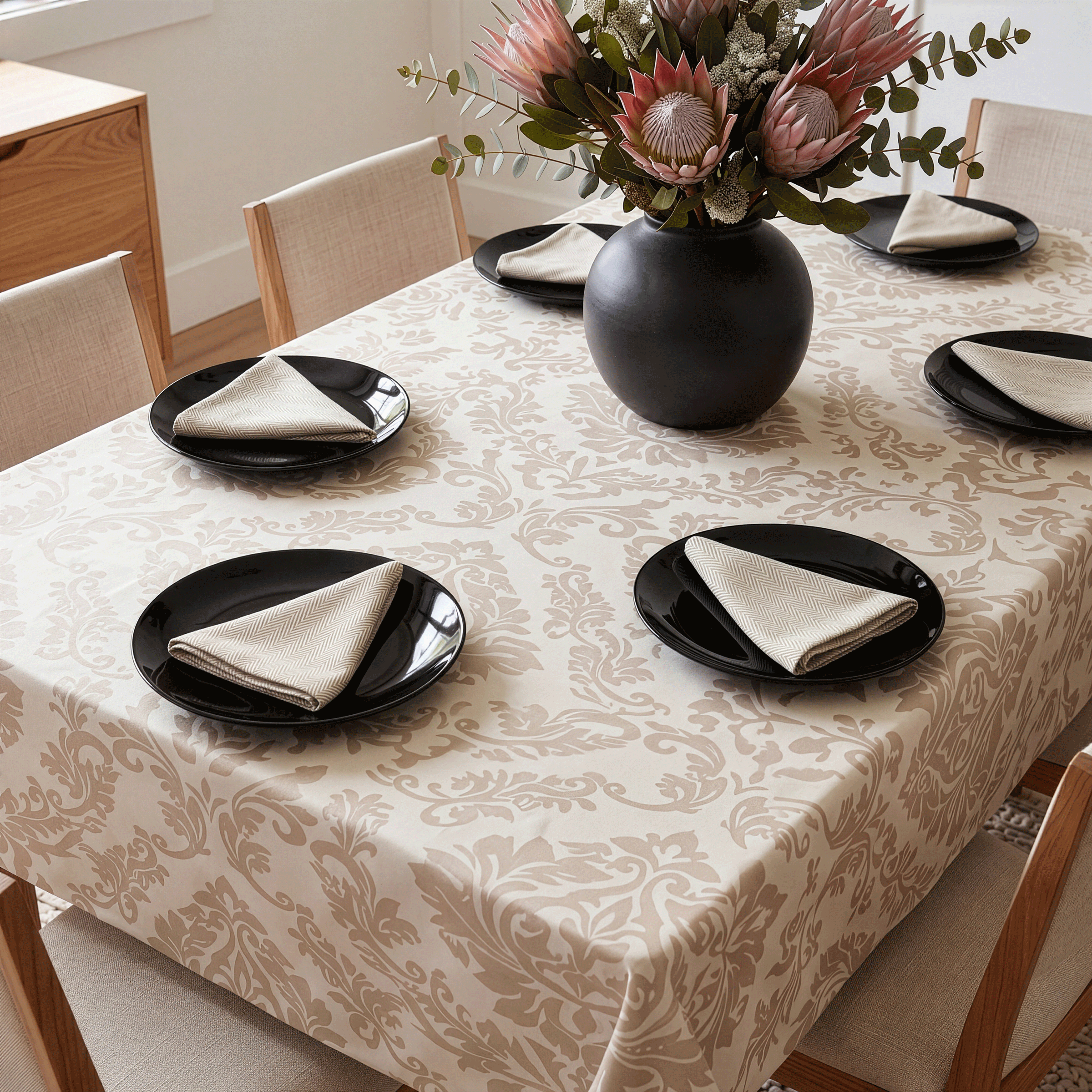 Grace Satin Tablecloth