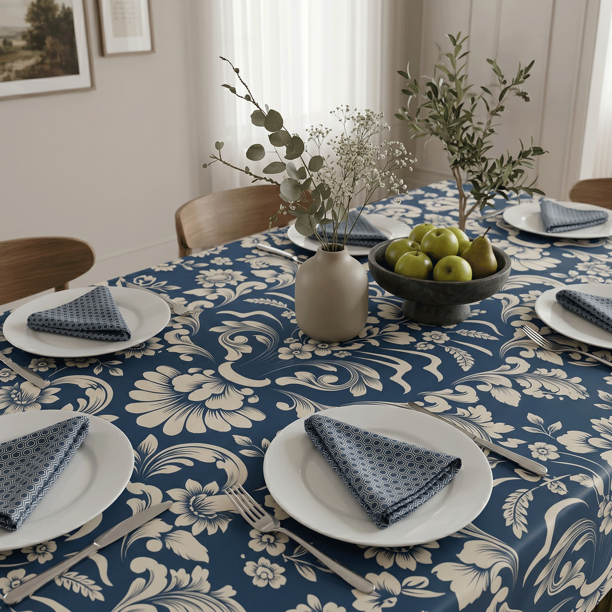 Eluxe Satin Tablecloth