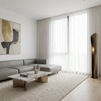 Sheer Voile Curtains Off-White