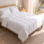 All-Season Duvet with Premium Polyester Cover & Feather-Like Poly Down Filling Hotel Quality