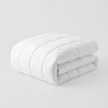 All-Season Duvet with 100% Cotton Cover & Feather-Like Poly Down Filling Hotel Quality