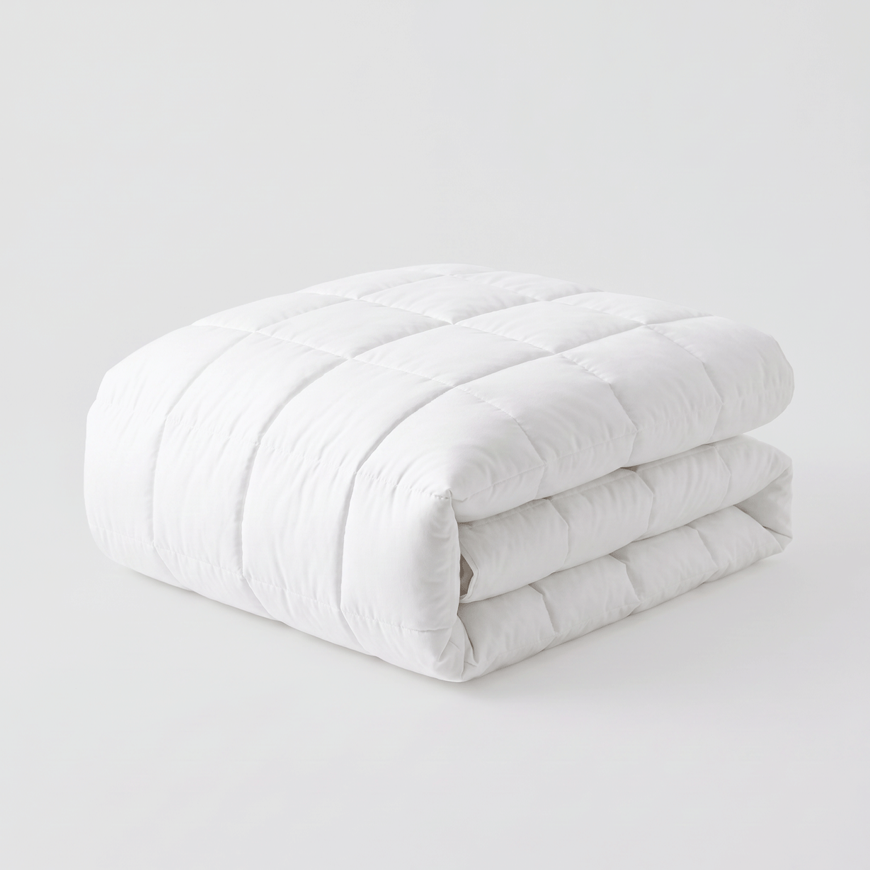 All-Season Duvet with 100% Cotton Cover & Feather-Like Poly Down Filling Hotel Quality