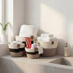 Cotton Rope Organizers - 3 Pieces