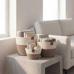 Cotton Rope Organizers - 3 Pieces