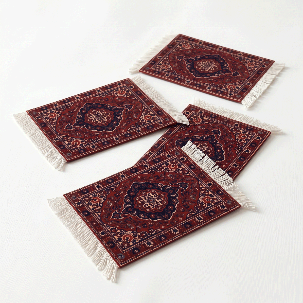 Rug Coasters 4 Pieces - 102