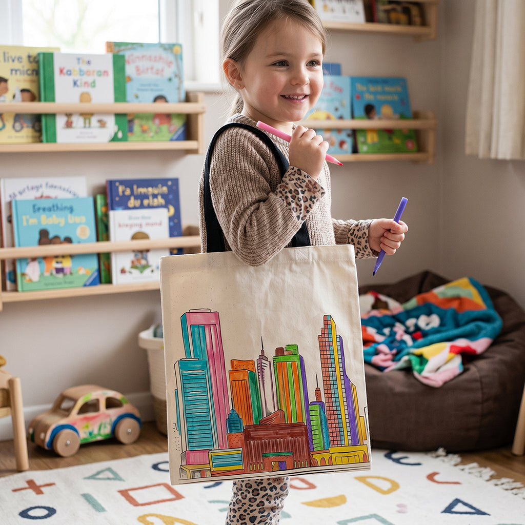 City Coloring Tote bag