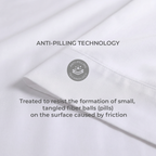 All-Season Duvet with 100% Cotton Cover & Feather-Like Poly Down Filling Hotel Quality