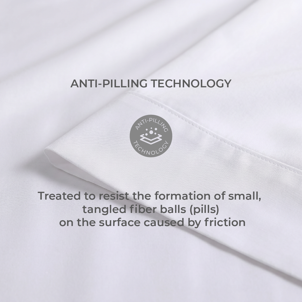 100% Cotton Striped White Sateen Sheet Set with Pillowcases 300 TC Hotel Quality