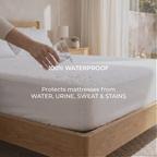 Waterproof Fitted Mattress Protector Hotel Quality