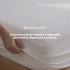 Waterproof Fitted Mattress Protector Hotel Quality