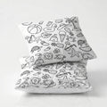 Summer Coloring Cushions