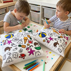 Summer Coloring Cushions