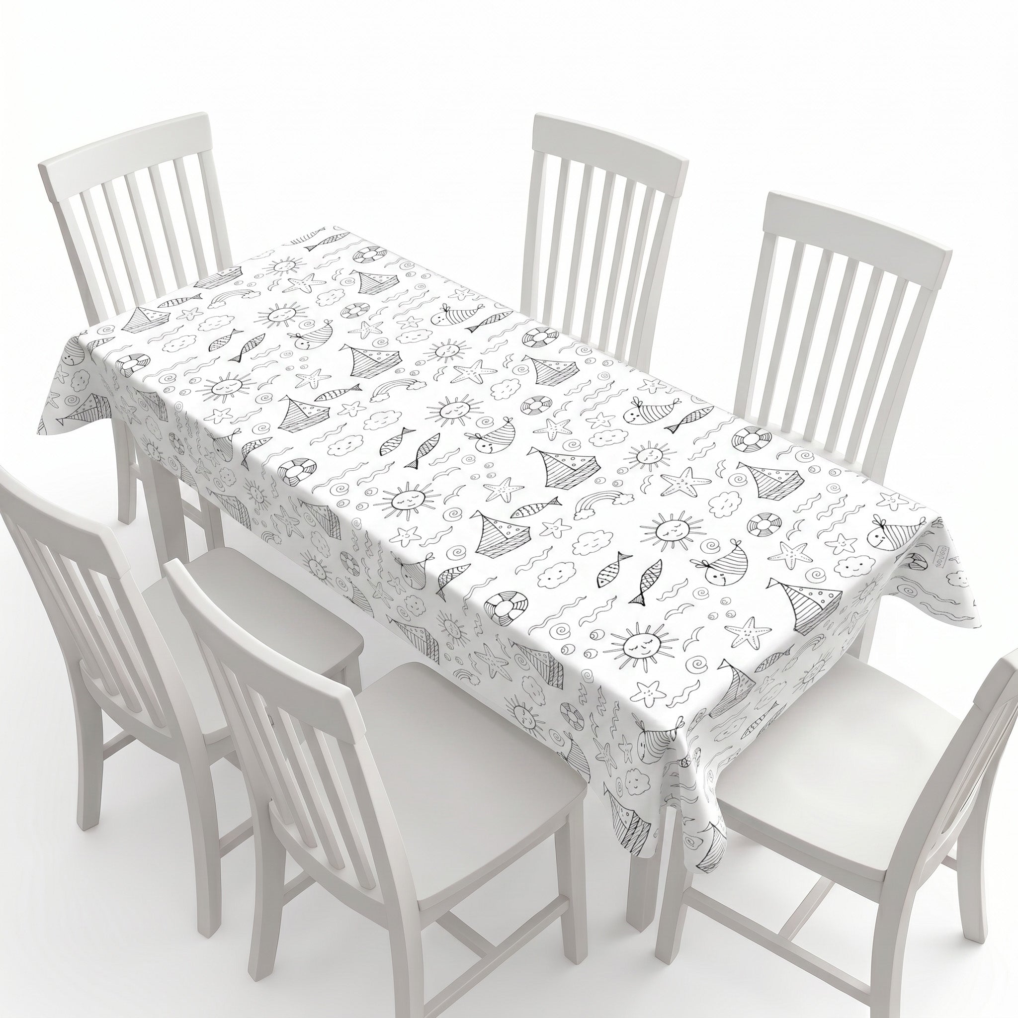 Sailor Coloring Tablecloth / Mat