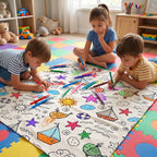 Sailor Coloring Tablecloth / Mat