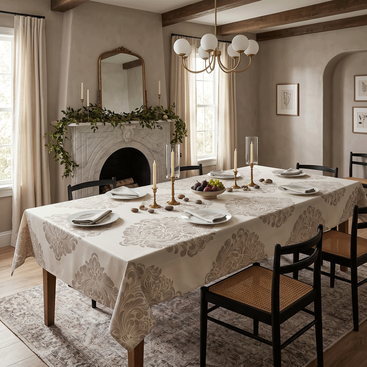 Imperial Satin Tablecloth
