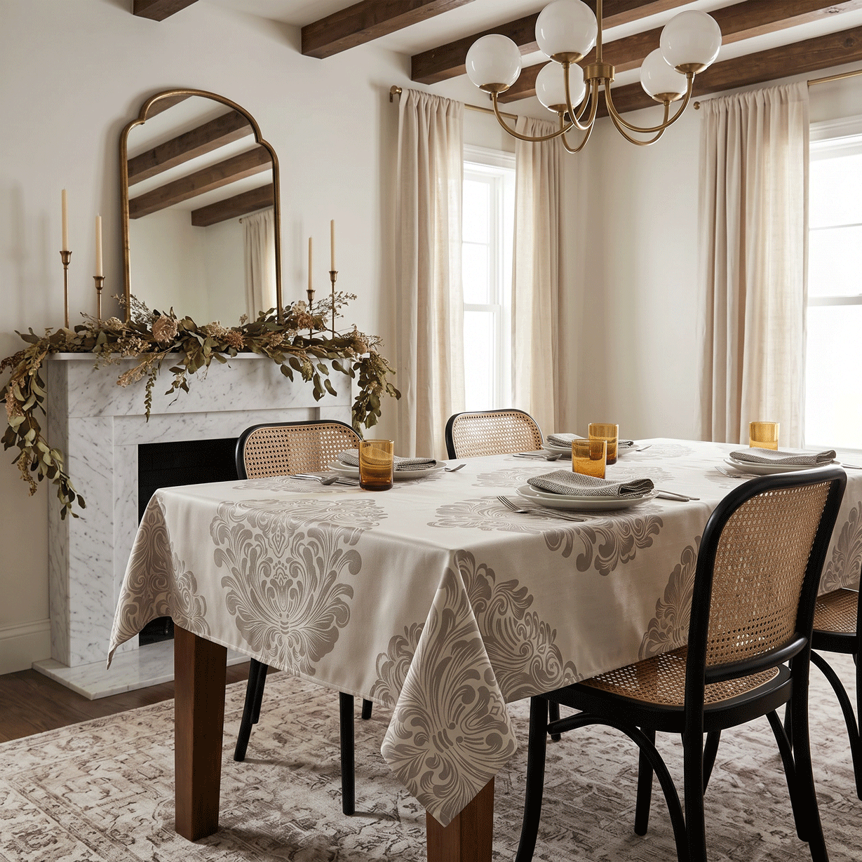 Imperial Satin Tablecloth