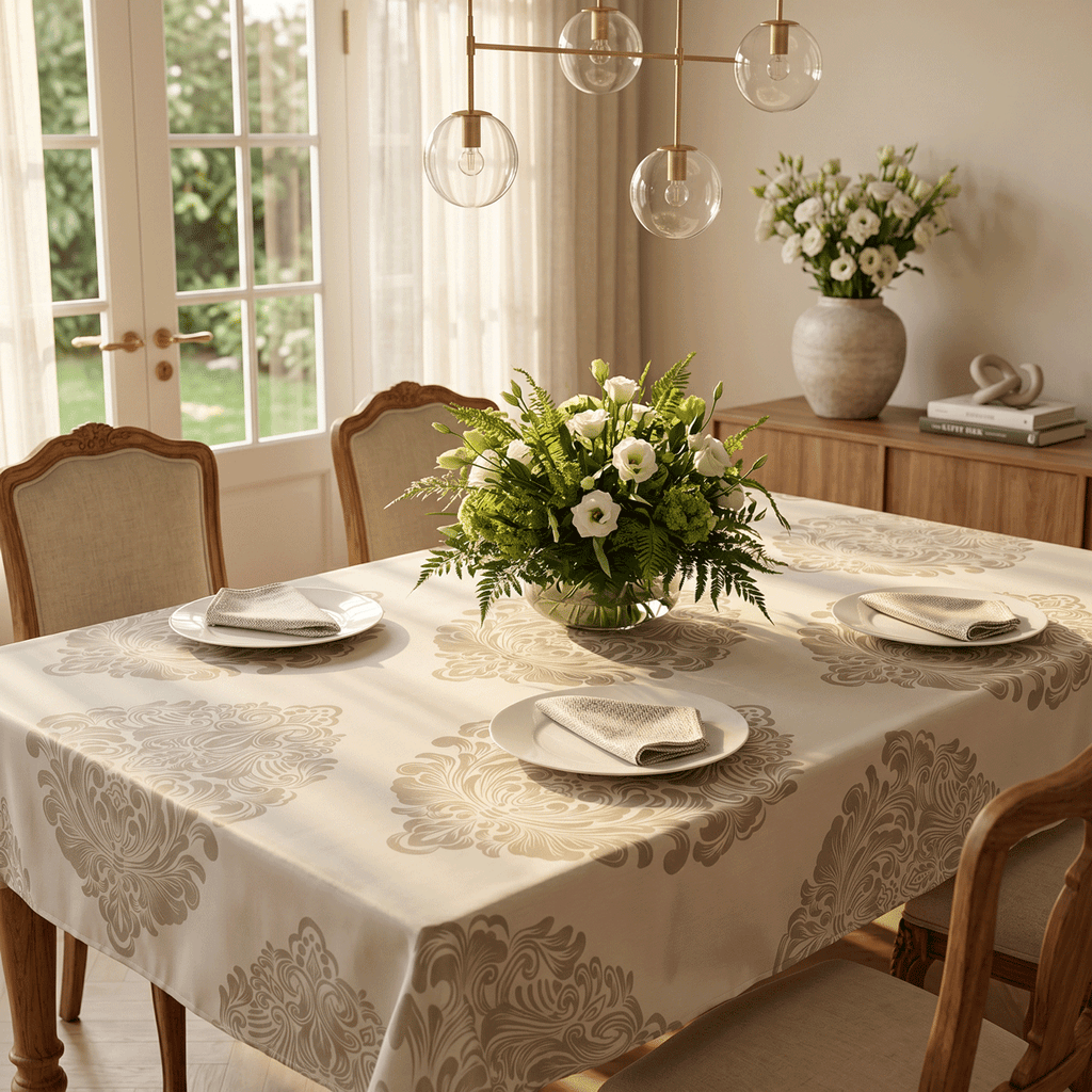 Imperial Satin Tablecloth