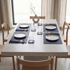 Plain Leather Placemats Set