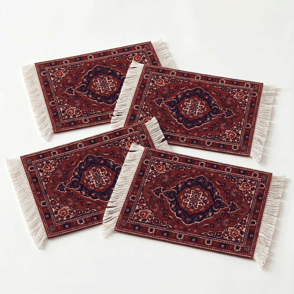 Rug Coasters 4 Pieces - 102