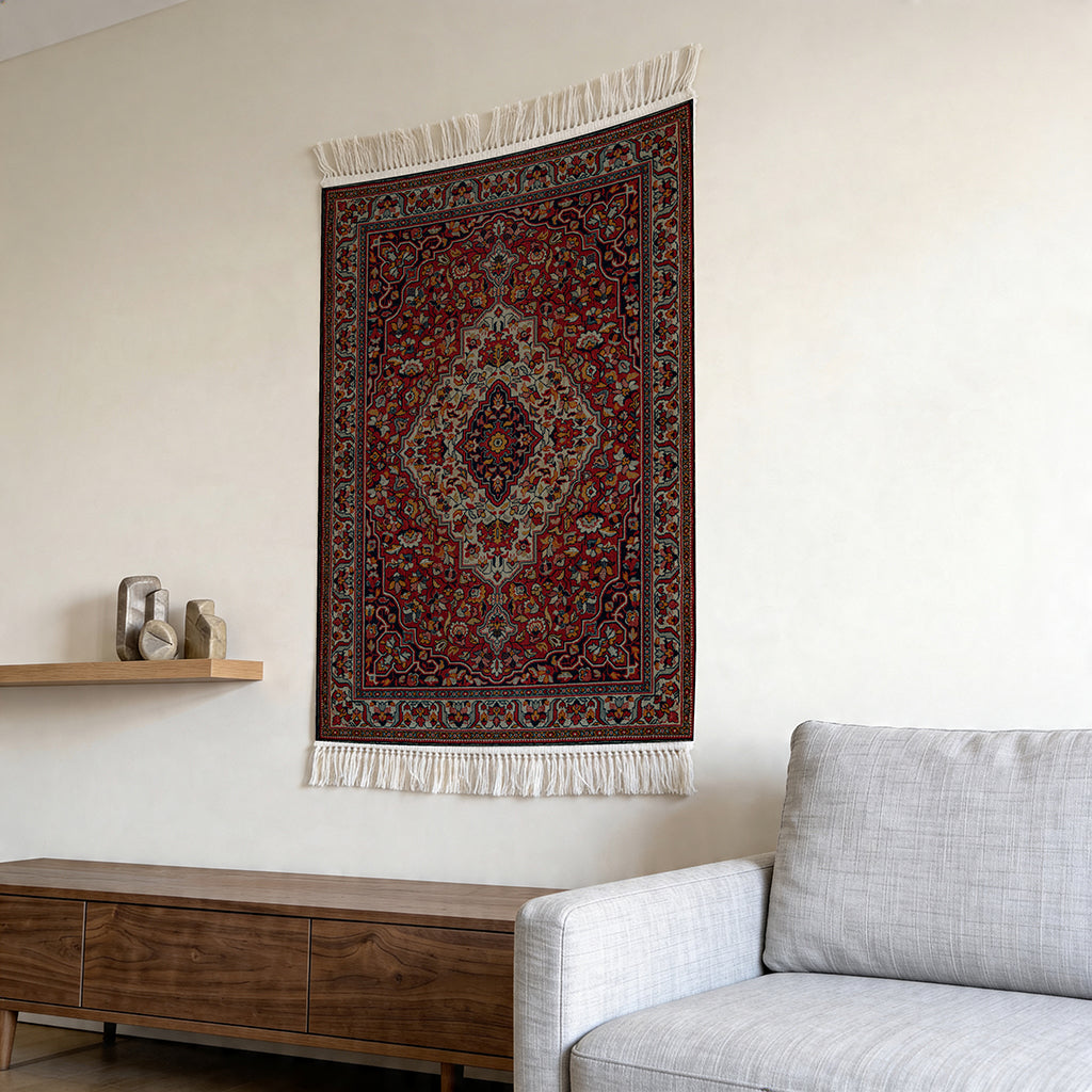 Velvet Wall Rug Design 1