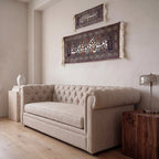 Velvet Wall Rug Mawada w Rahma 2 Pieces