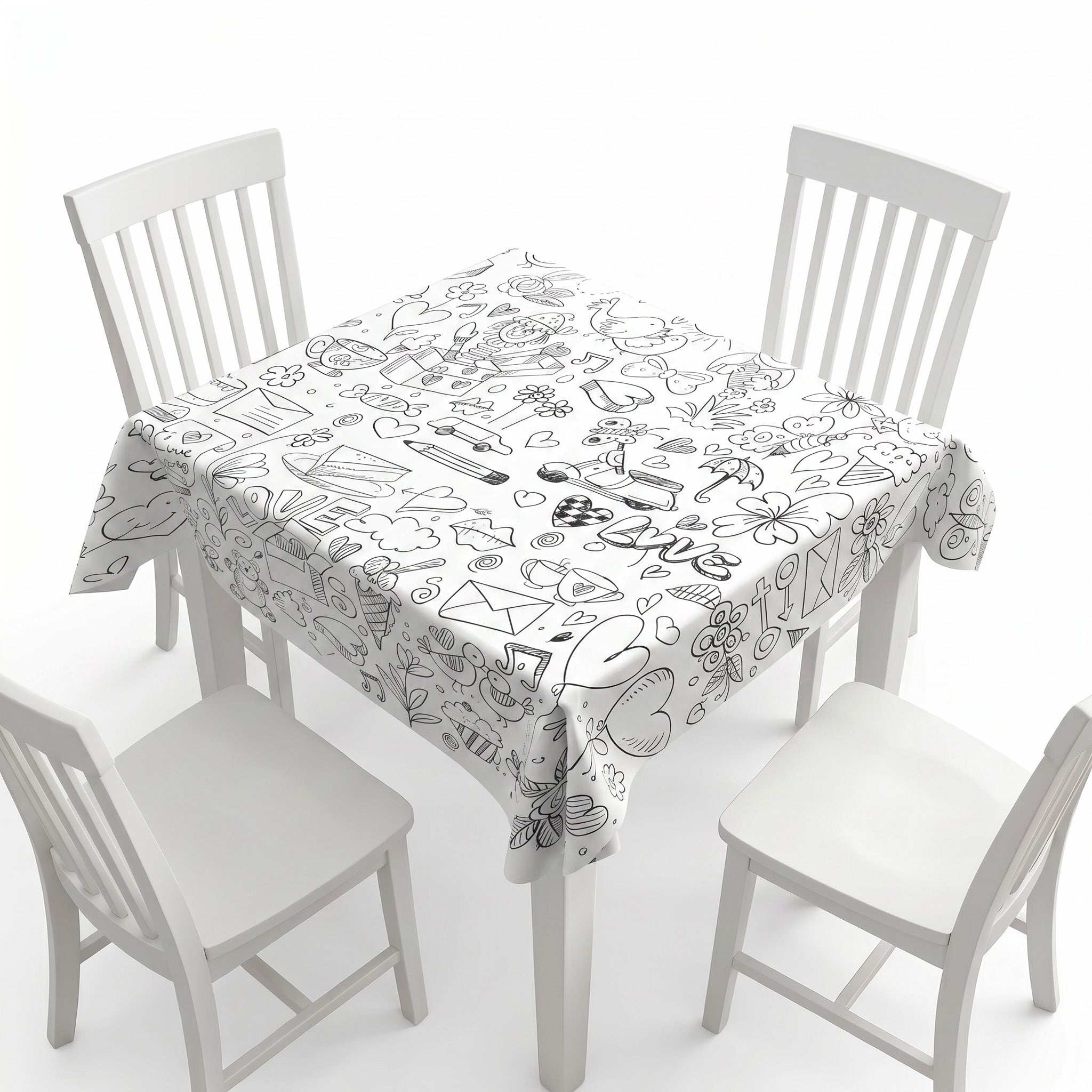 Doddle Coloring Tablecloth / Mat