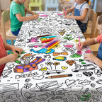 Doddle Coloring Tablecloth / Mat