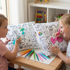 Doddle Coloring Cushions