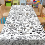 Doddle Coloring Tablecloth / Mat