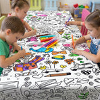 Doddle Coloring Tablecloth / Mat