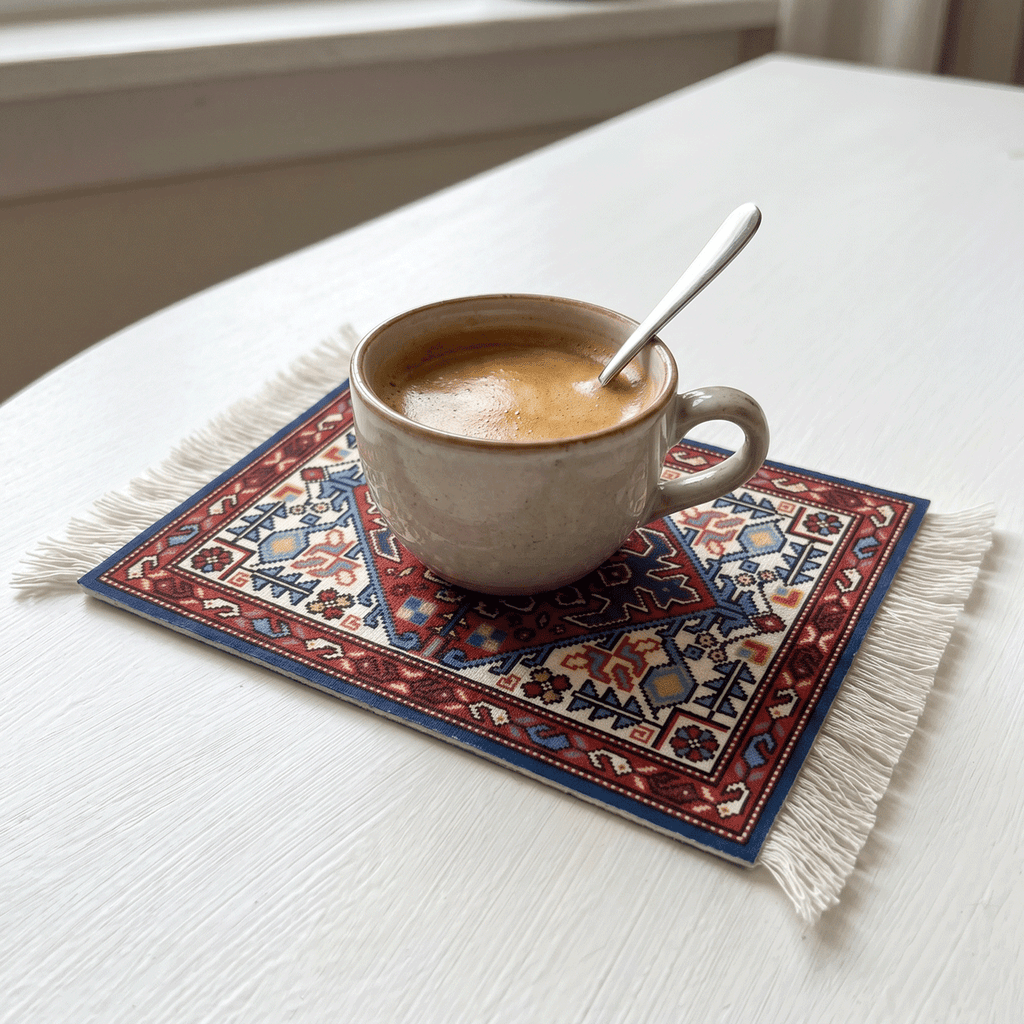 Rug Coasters 4 Pieces - 104