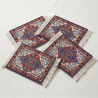 Rug Coasters 4 Pieces - 104