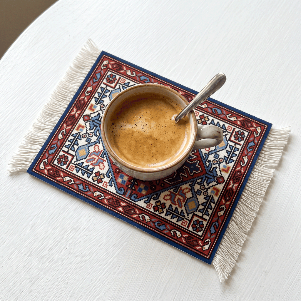 Rug Coasters 4 Pieces - 104