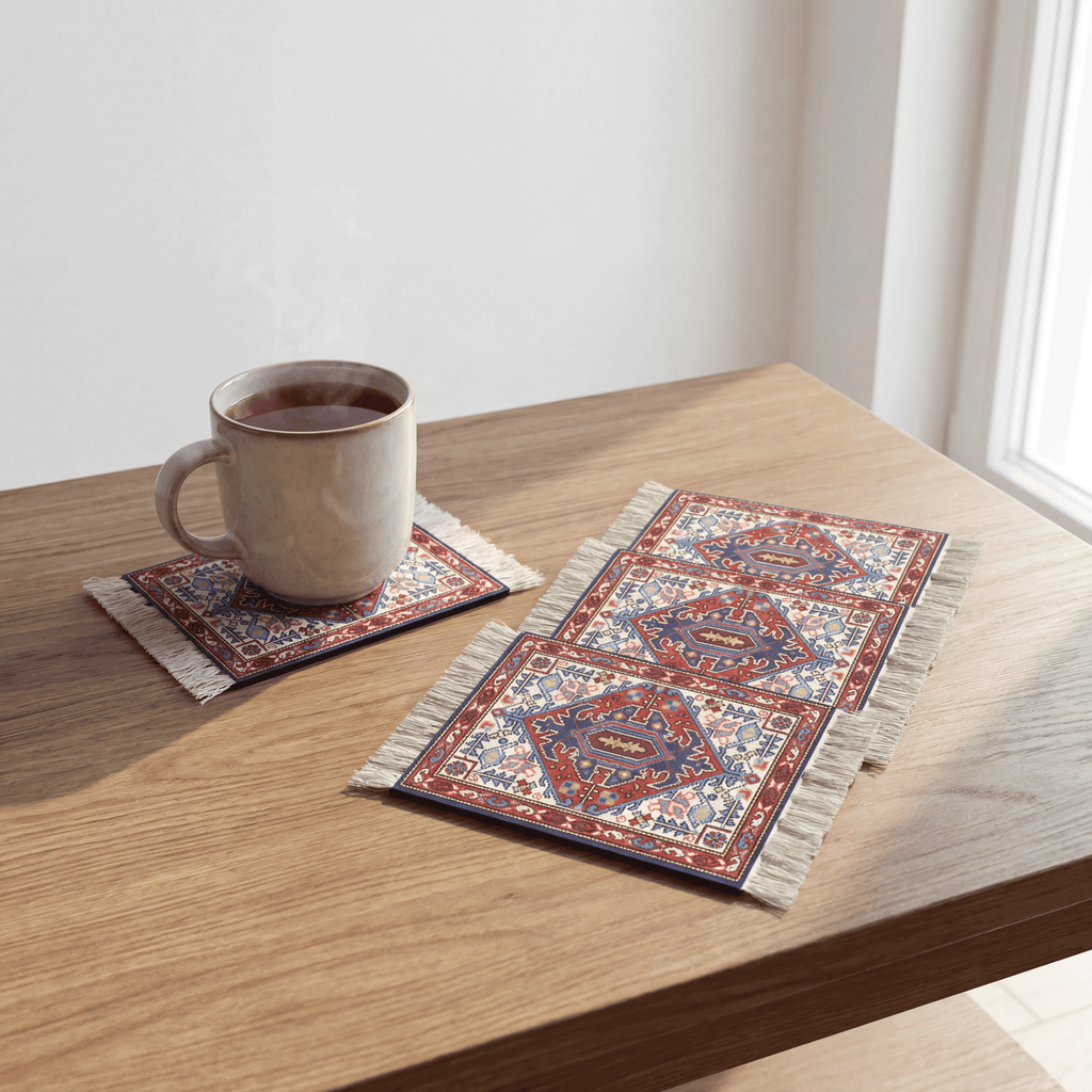 Rug Coasters 4 Pieces - 104