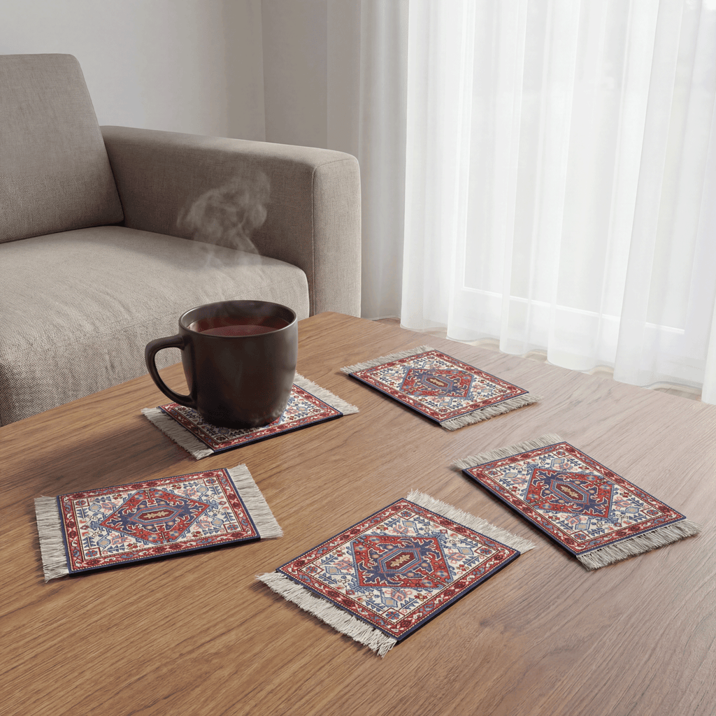 Rug Coasters 4 Pieces - 104