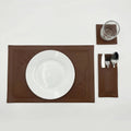 Essence Leather Placemats Set