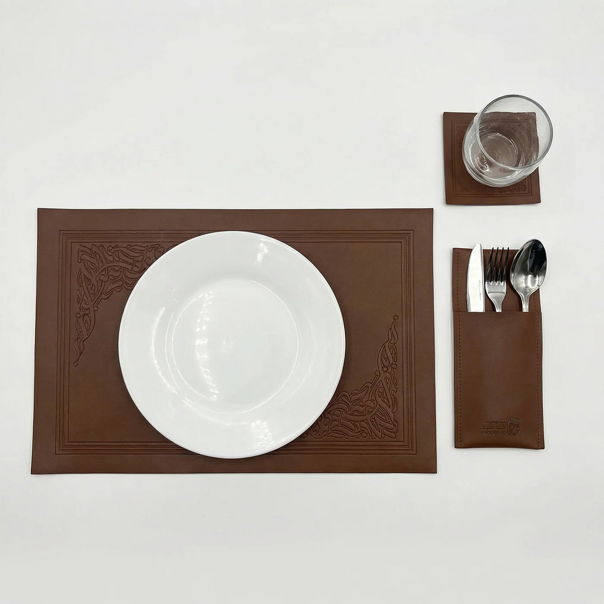 Essence Leather Placemats Set